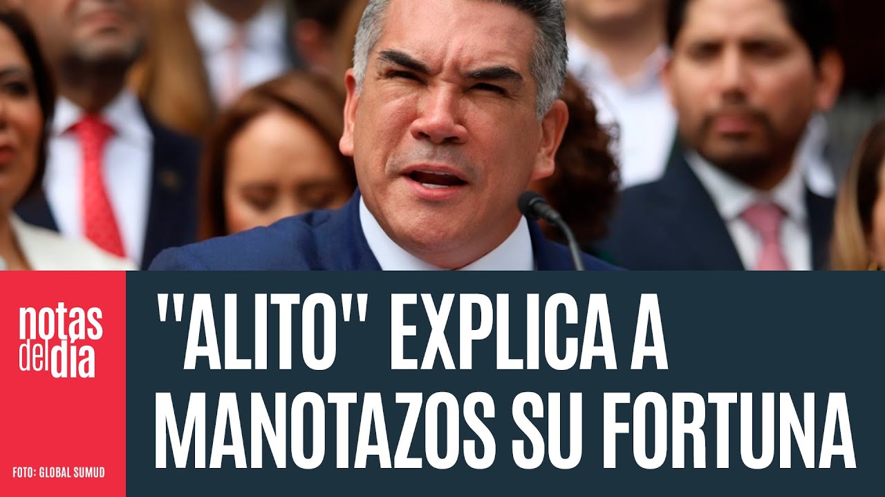 “Alito” encuentra en los manotazos una manera de no explicar su fortuna a periodistas