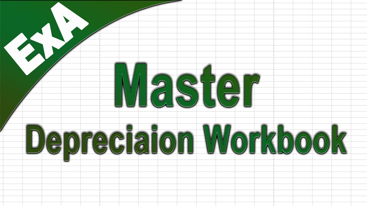 SLN Depreciation Workbook - Master Schedule - Excel