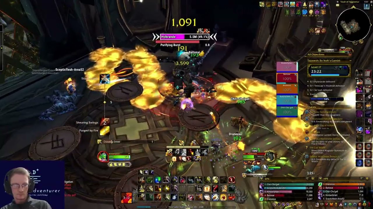 Tazavesh: Gambit +17: Ret Paladin Midnight Pre-Patch