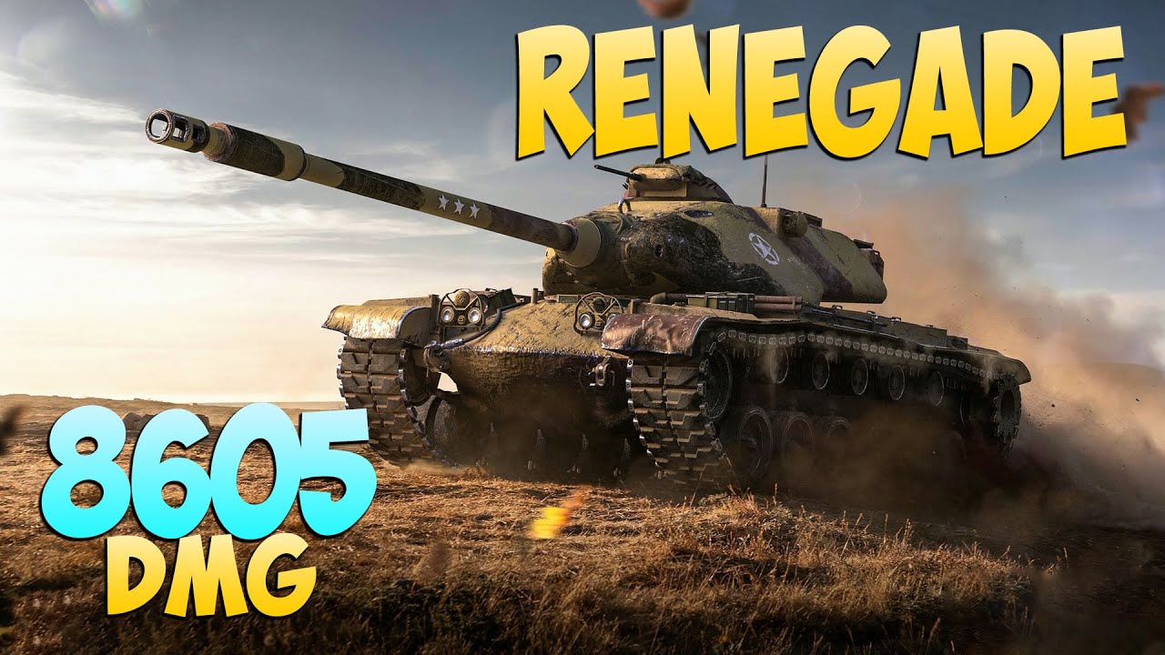 Renegade - 8 Фрагов 8.6K Урона - Злой в городе! - Мир Танков