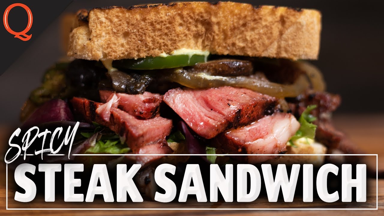 The PERFECT Steak Sandwich for Men | Ft. Kosmos Q