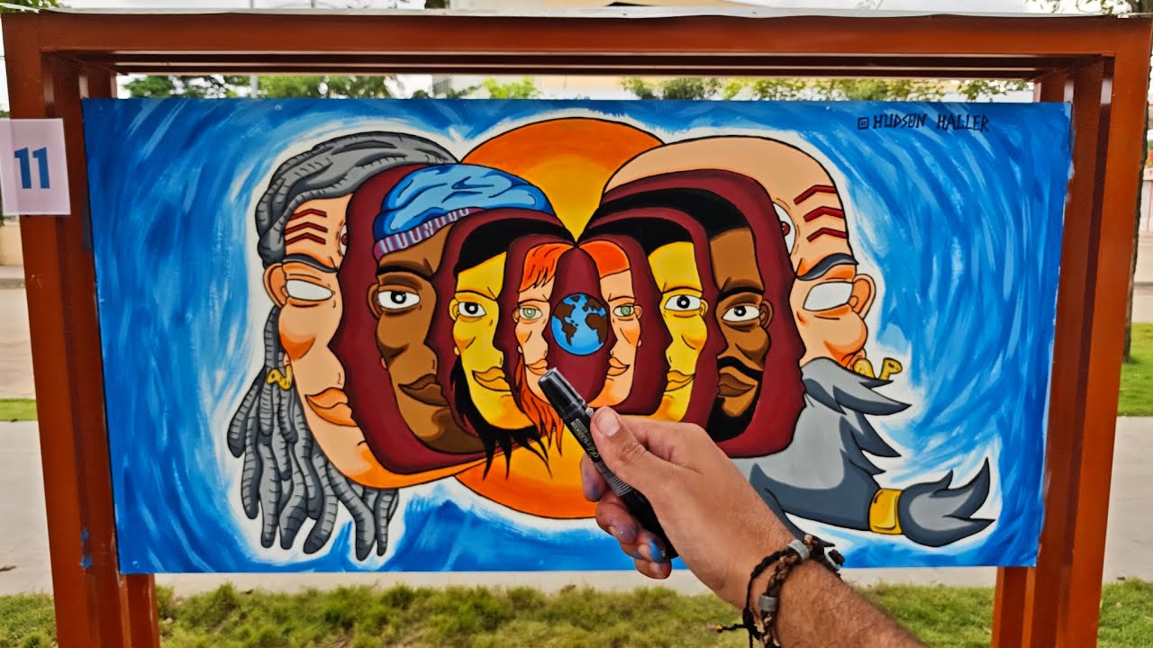 Me voy a CAMBOYA a pintar un cuadro y este es el resultado