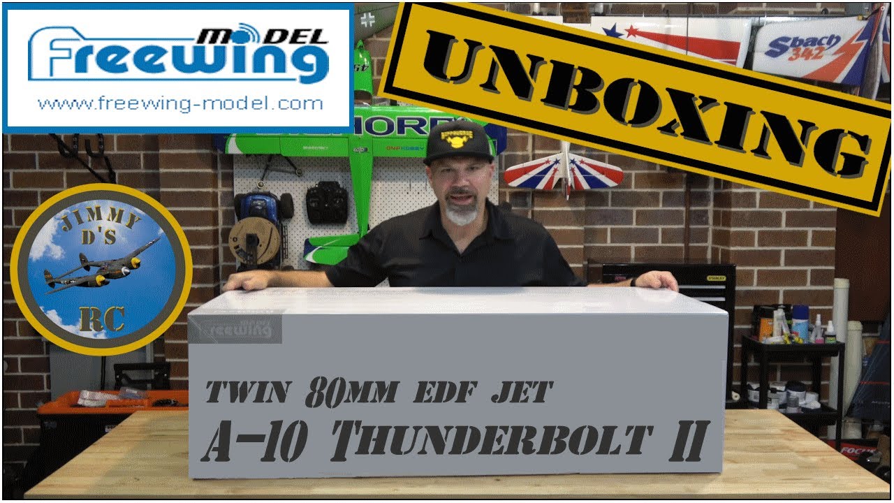 Freewing A-10 Warthog 80mm Unboxing