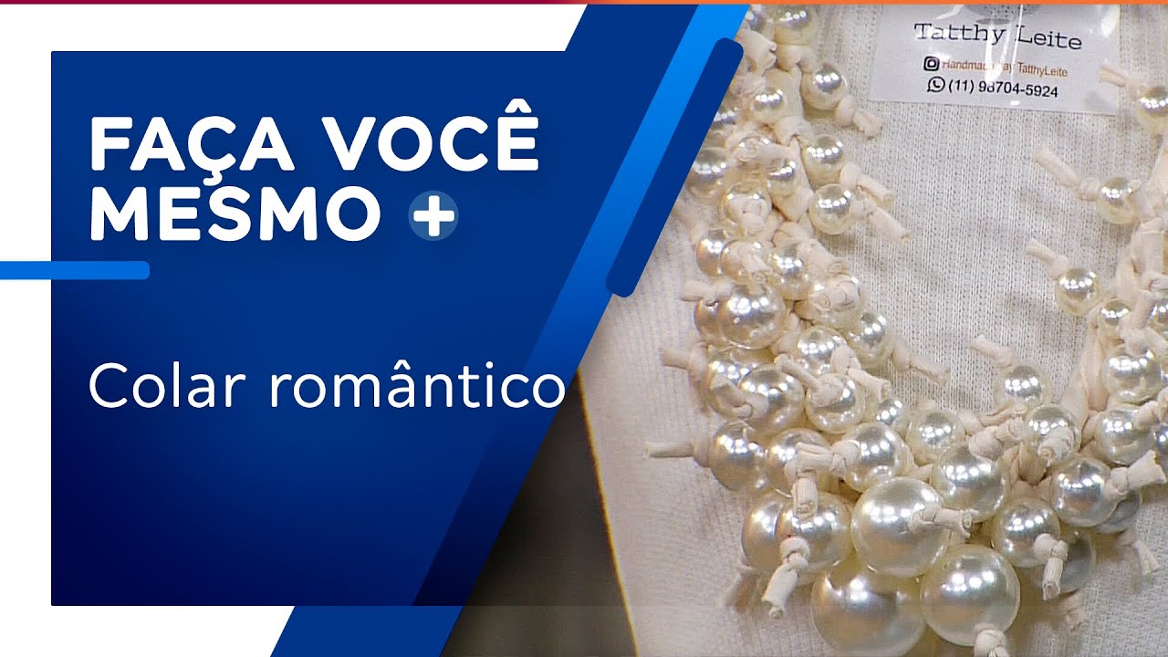 Colar romântico por Tathy Leite