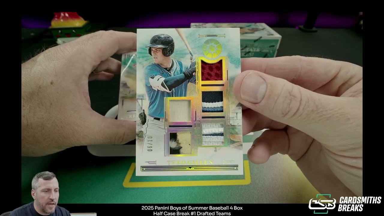2025 Panini Boys of Summer Baseball 4 Box Half Case Break #1