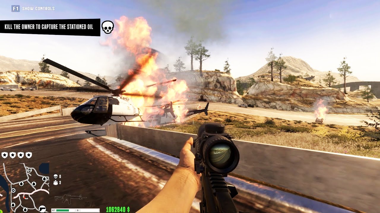 GTA වගේ Battle Royale | GangV | Civil Battle Royale
