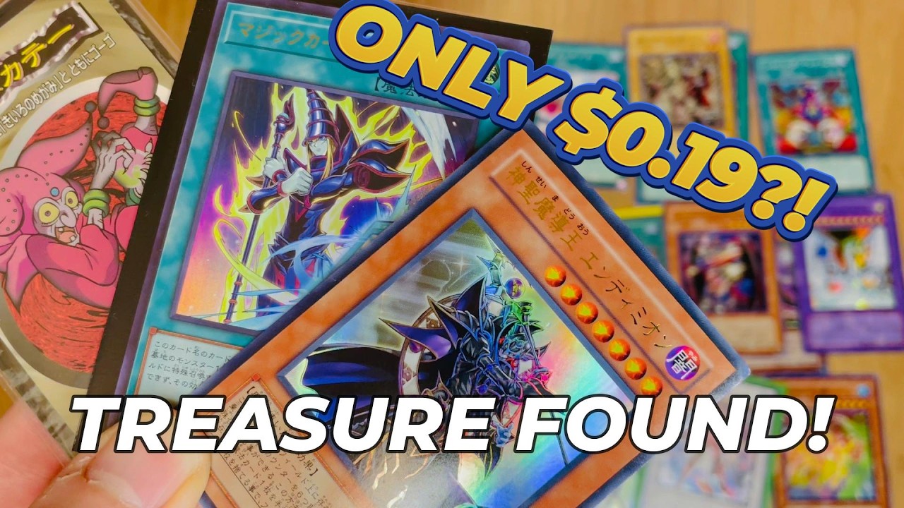 Yu-Gi-Oh Card Hunting in Akihabara! Rare Retro Finds in Storage Bins