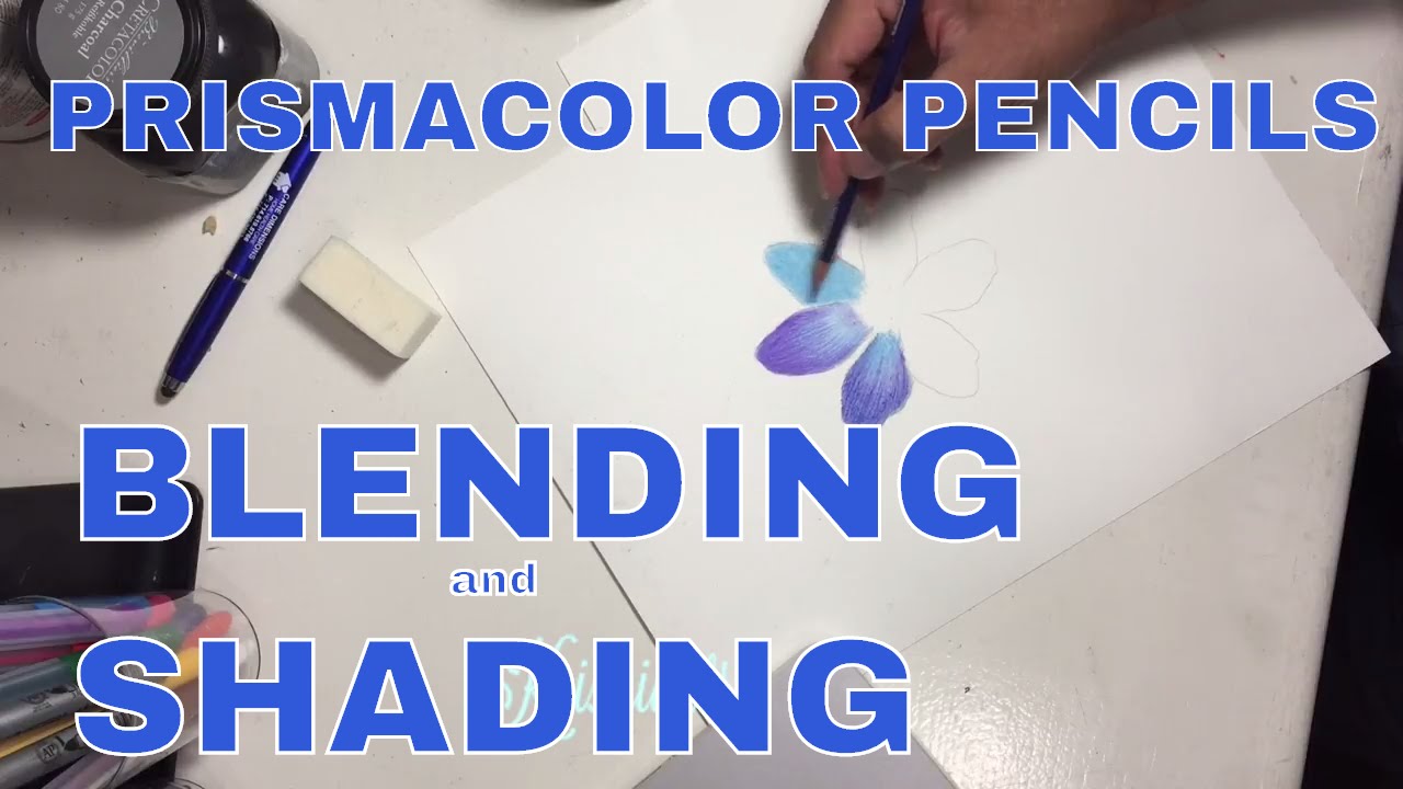 How to draw and blend with prismacolor pencils: Build layers