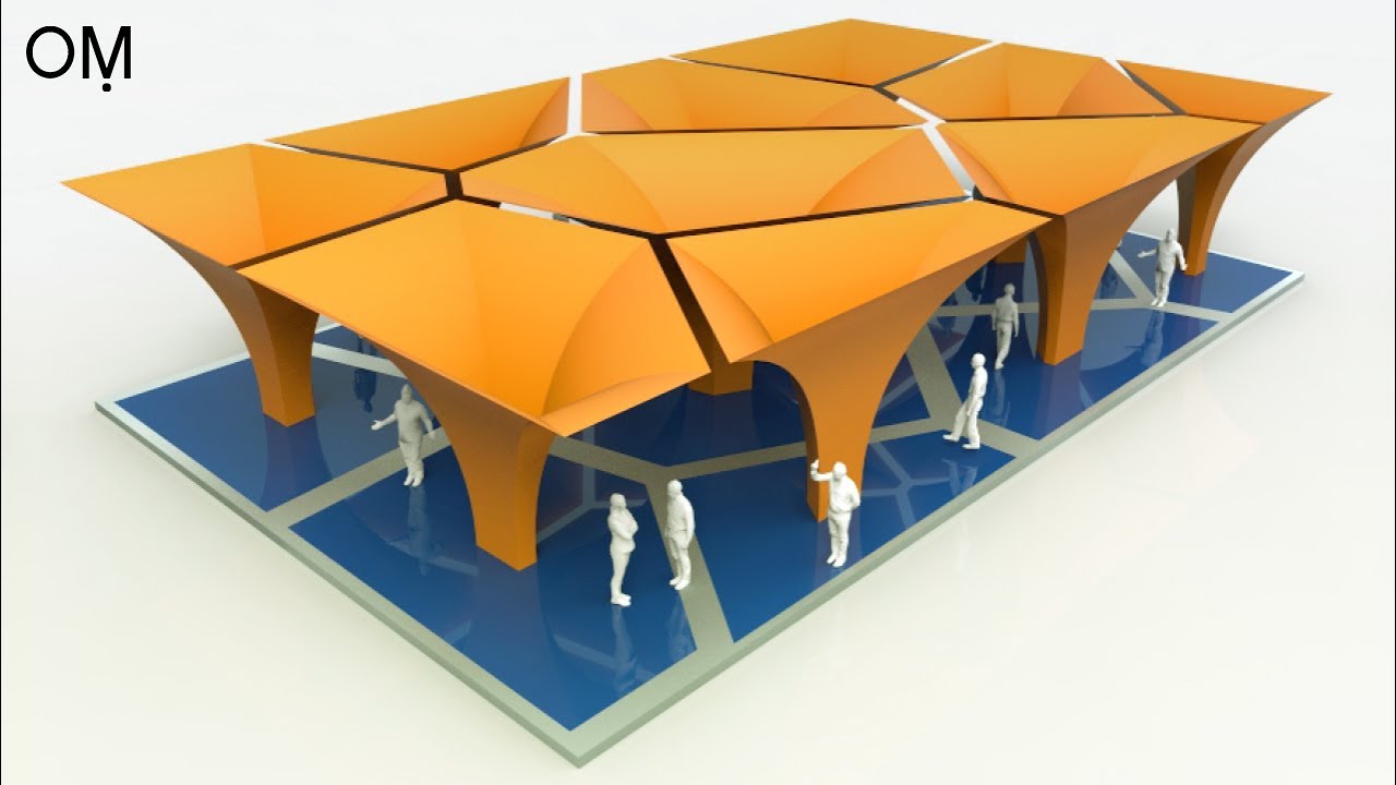 grasshopper tutorial - voronoi canopy