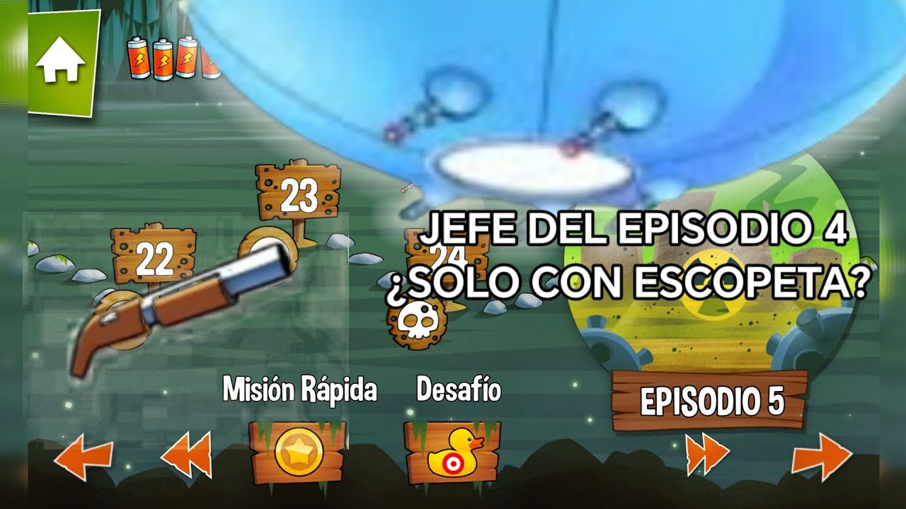 JEFE DEL EPISODIO 4 ¿SOLO CON ESCOPETA? 