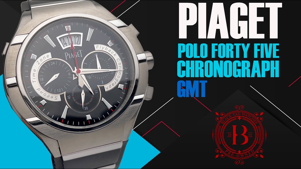 Piaget Polo Forty Five Chronograph GMT G0A34002