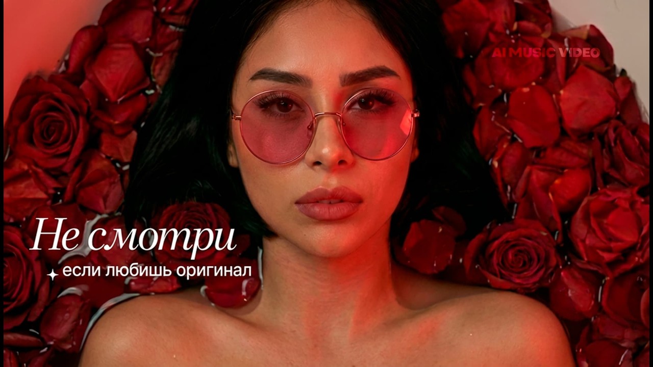 AI cover of “Миллион алых роз” – a modern 1-minute clip montage