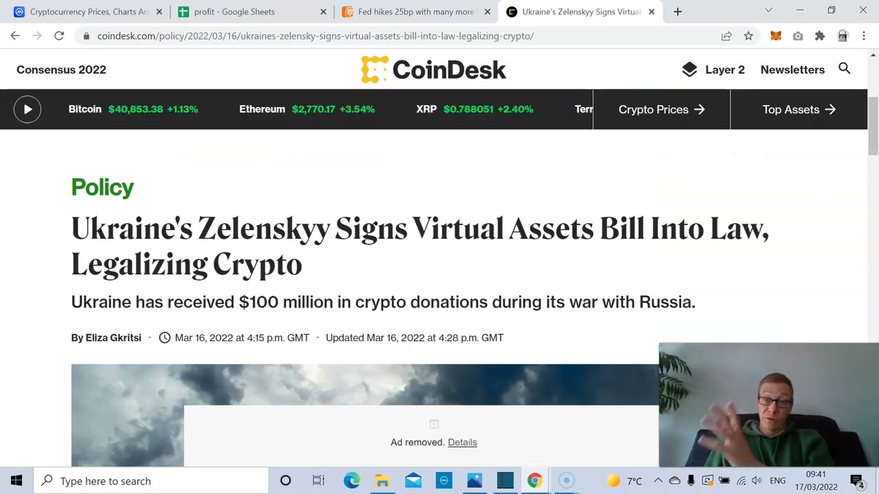 Ukraine crypto news today - $500m will be invested as crypto is made legal (THIS IS EASY MONEY)