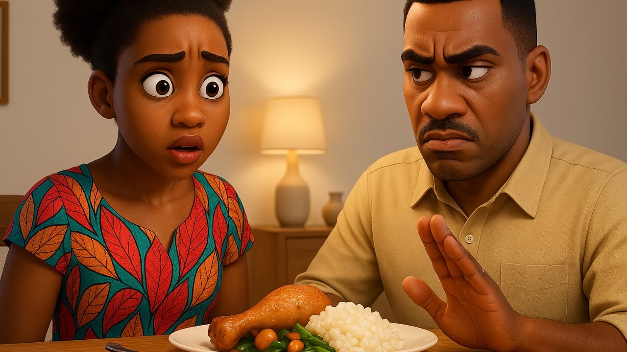 Son mari refuse de manger tant que les lumière sont allumés !