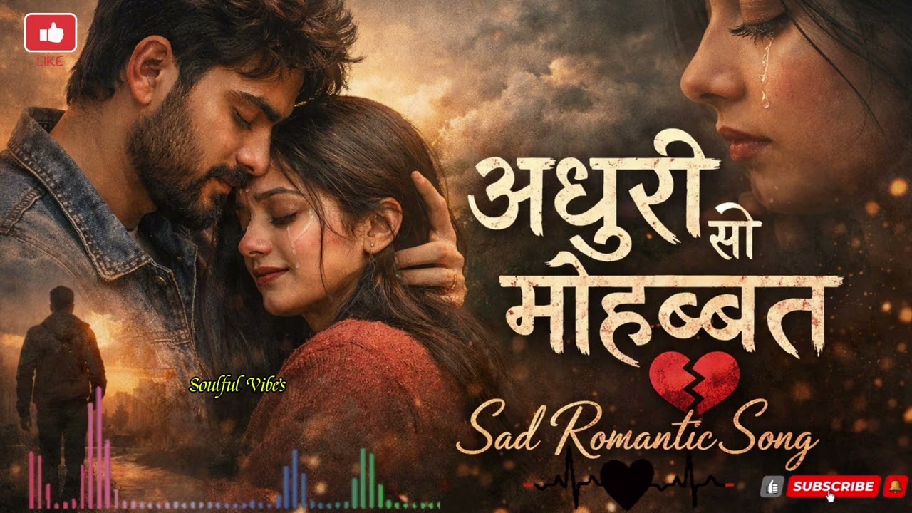 Adhoori Si Muhabbat | Heart Touching Sad Romantic Song | Emotional Love Story