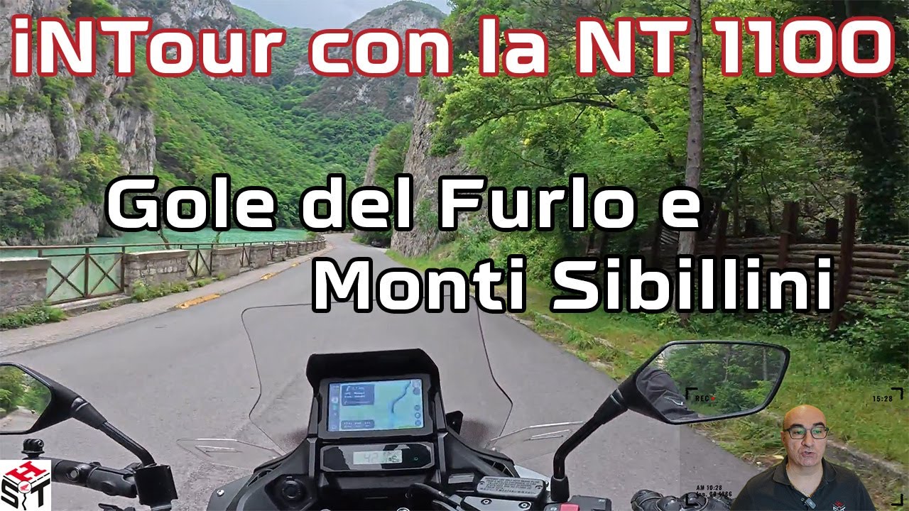 iNTour con la NT 1100: itinerario veloce alle gole del Furlo e monti Sibillini