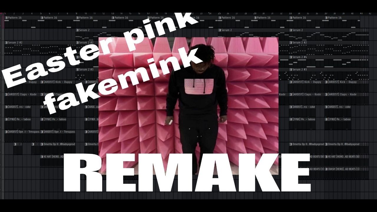 How Easter Pink by fakemink was made (prod. Suzy Sheer) w/o vocal chop