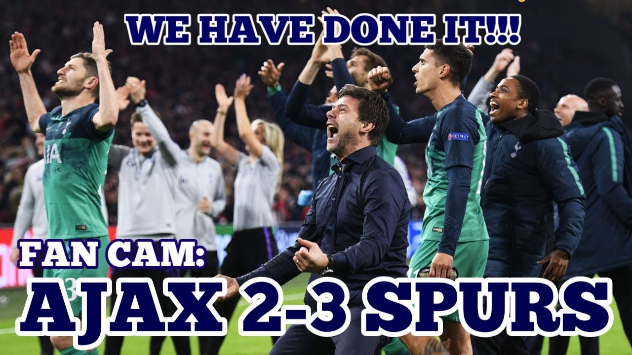 FAN CAM: Ajax 2-3 Tottenham: The Amsterdam 