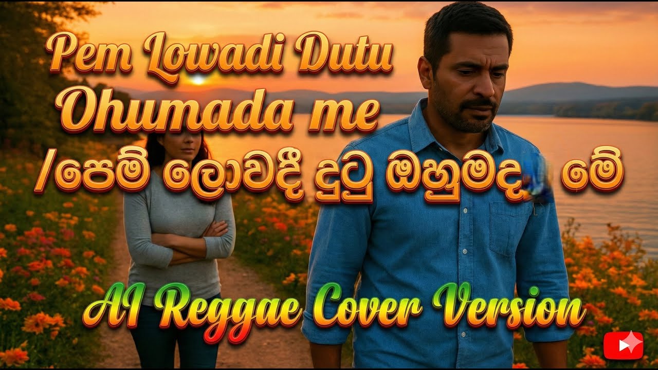 Pem Lowadi Dutu Ohumada Me / පෙම් ලොවදී දුටු ඔහුමද මේ / AI Reggae  Cover Version