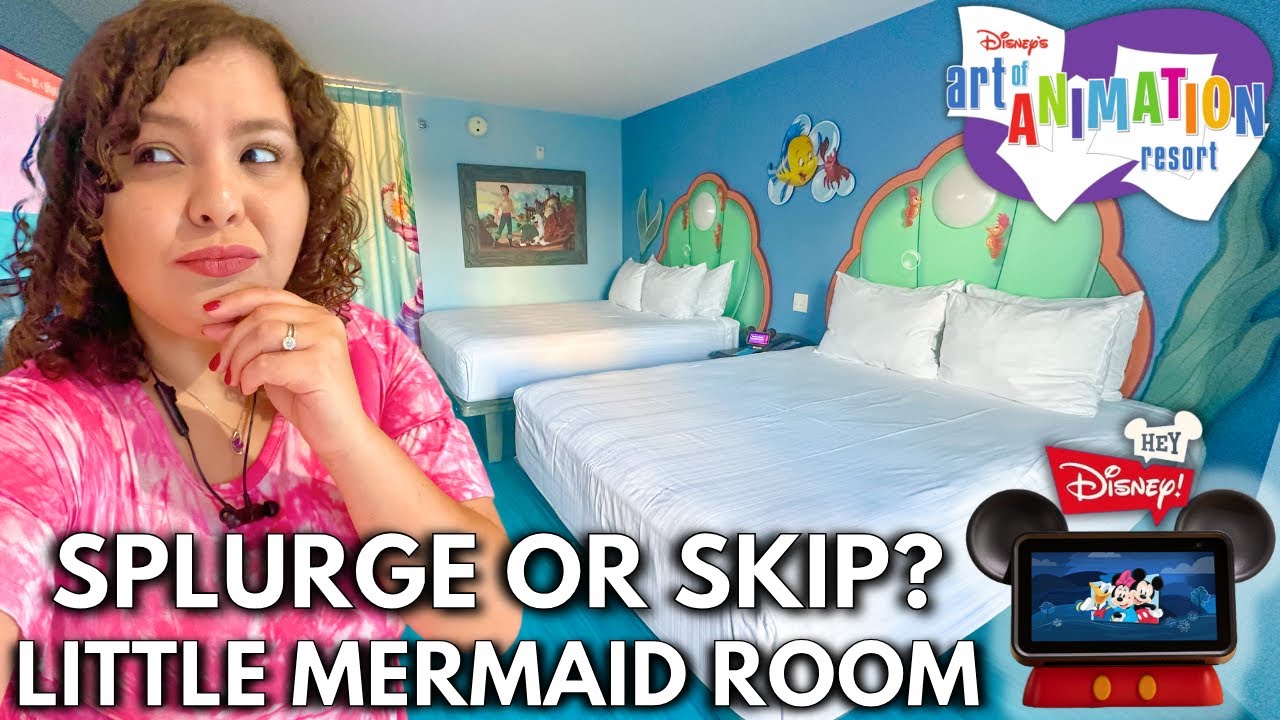 Экскурсия по комнате Русалочки (2025) в Disney's Art of Animation Resort: стоит ли переплата?