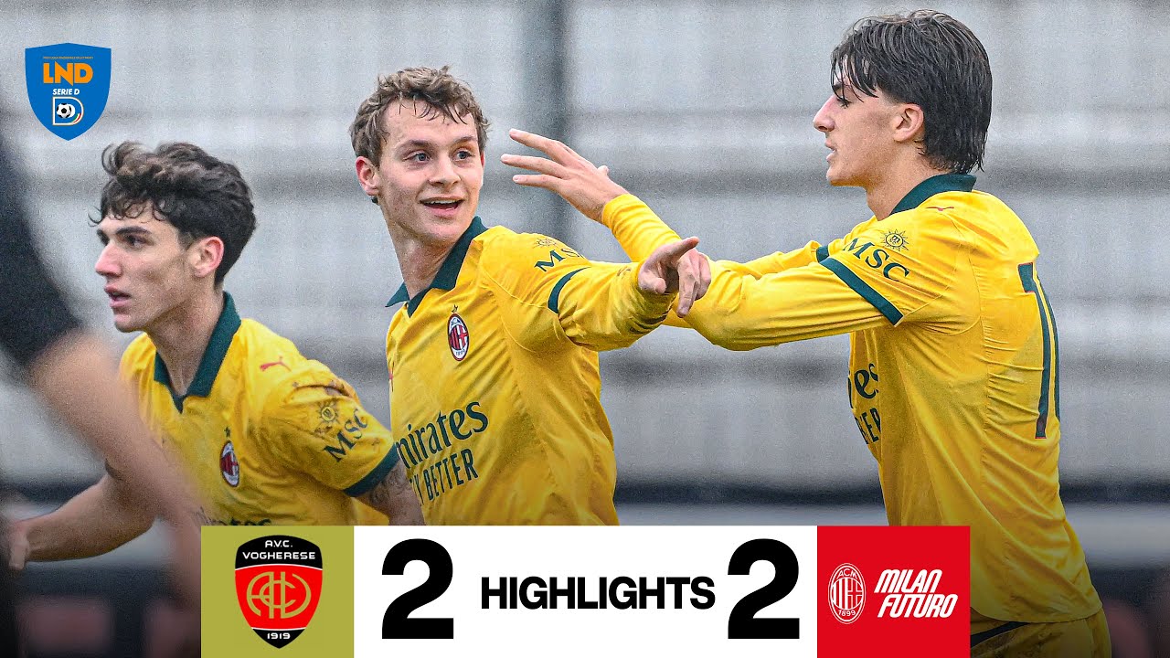 Ibrahimović e Borsani firmano la doppia rimonta | Vogherese 2-2 Milan Futuro | Highlights Serie D