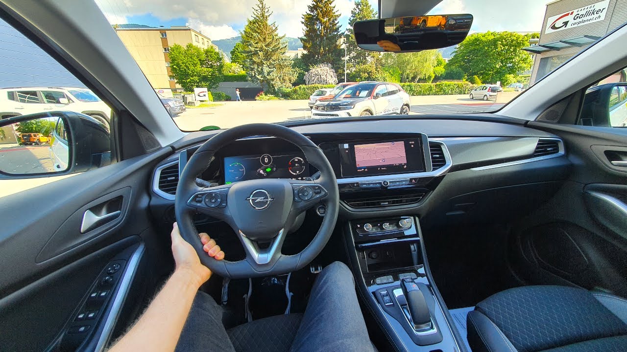 New Opel Grandland GS Line 2023 Test Drive POV | 4K