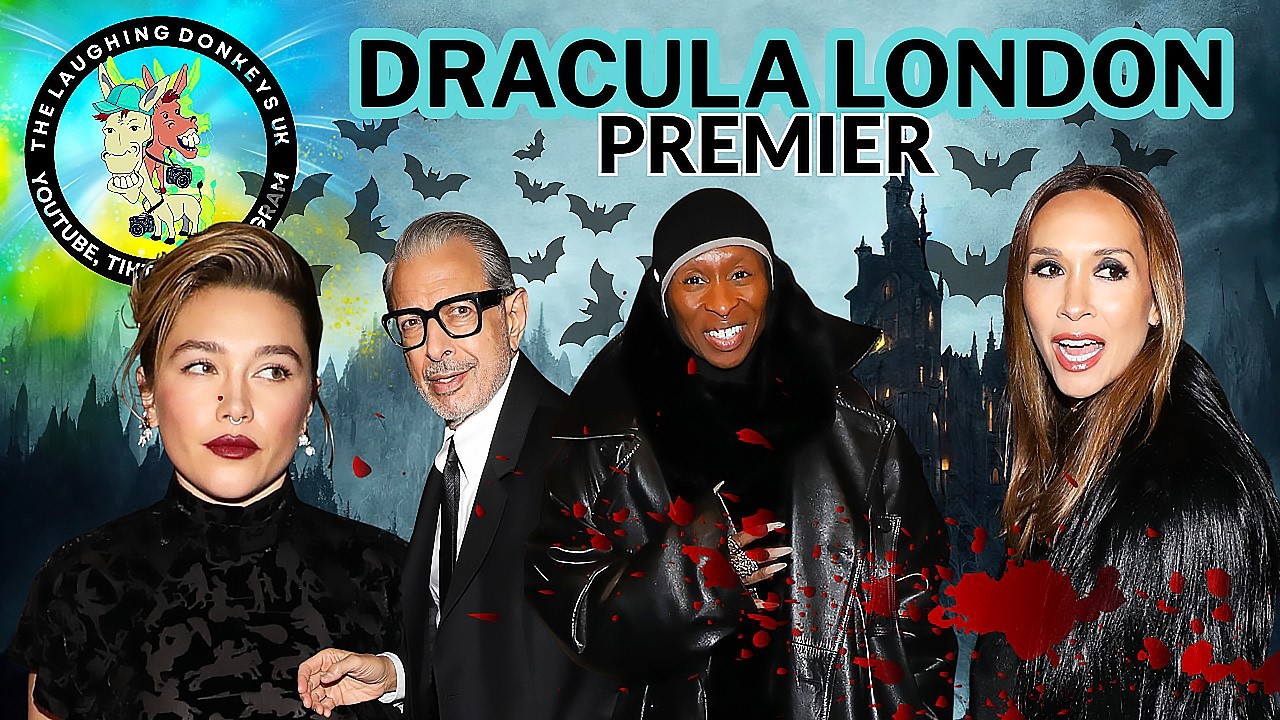 Dracula London Premier with Cynthia Erivo and Jeff Goldblum
