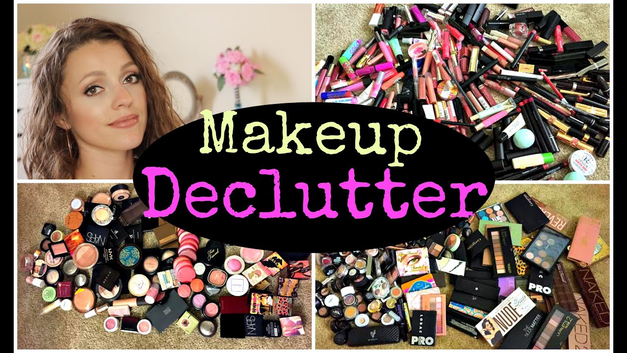 Makeup Collection Declutter 2015  - Goodbye to 70% of my makeup!