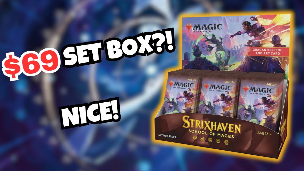 MTG Strixhaven Set Booster Box Opening! Surely worth a crack?