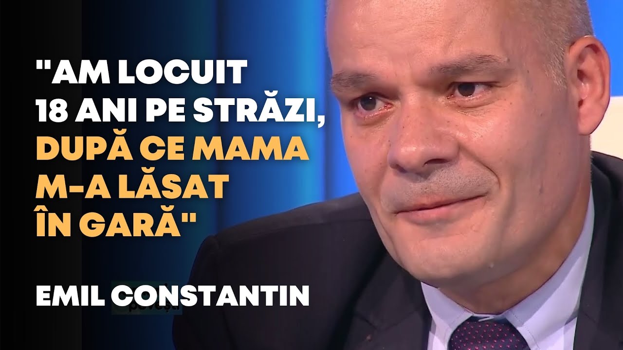 Copilul din gară pe care Dumnezeu nu l-a uitat | Emil Constantin | Oameni și Povești 