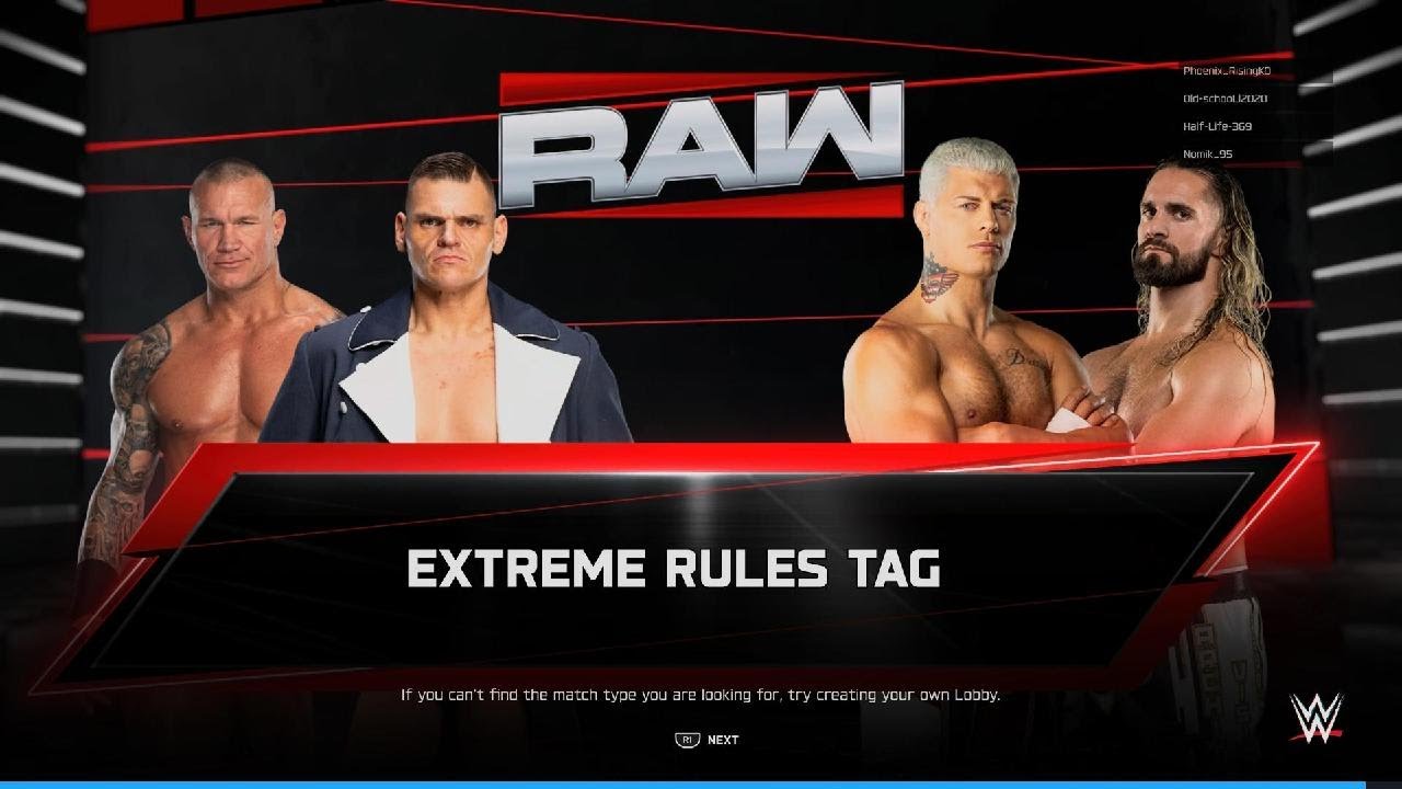 Gunther, Randy Orton vs Half-life, Nomik | Epic Match