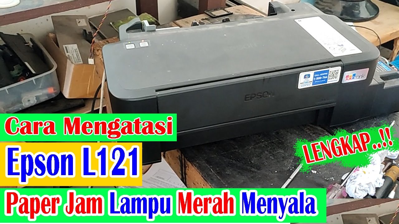 Solusi Printer Epson L121 Paper Jam