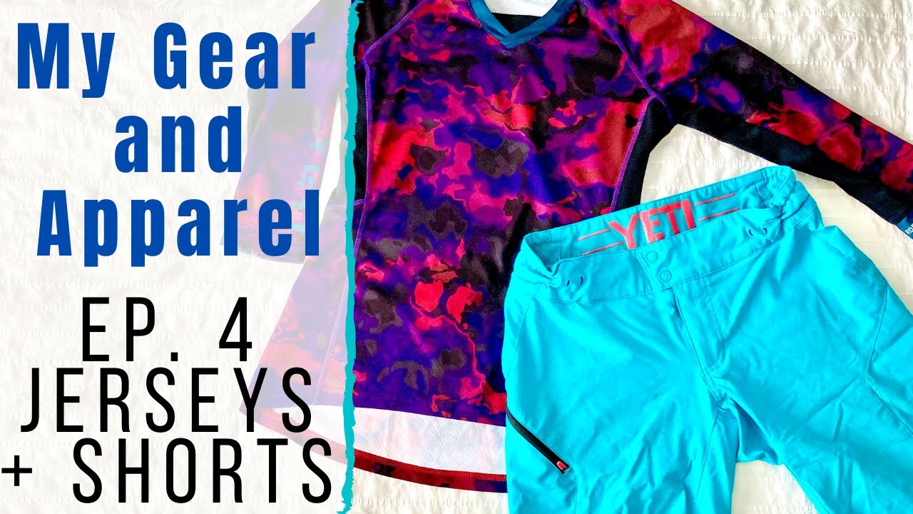 What I wear when I ride - JERSEYS & SHORTS | Sprocket Girl Women's Mountain Biking