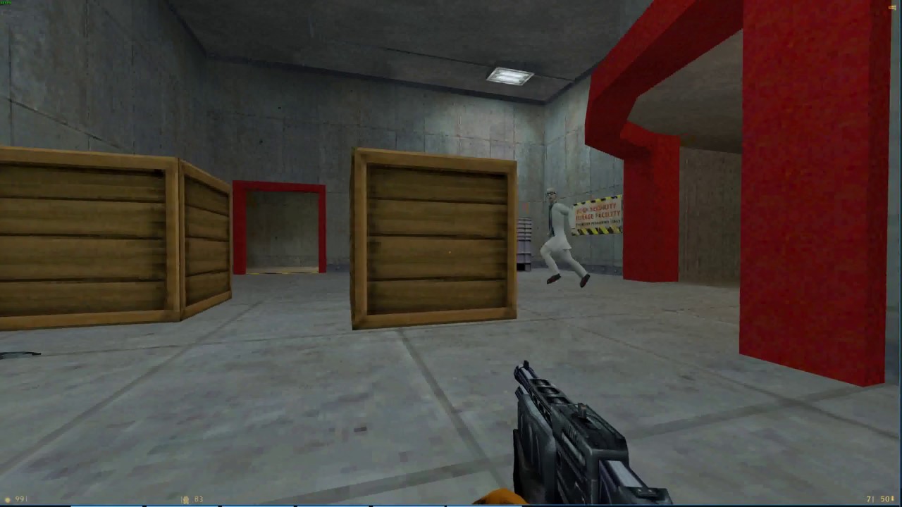 Half-Life: Classic - Level 3 - "OFFICE COMPLEX" Playthrough - (No Commentary) [4K60]
