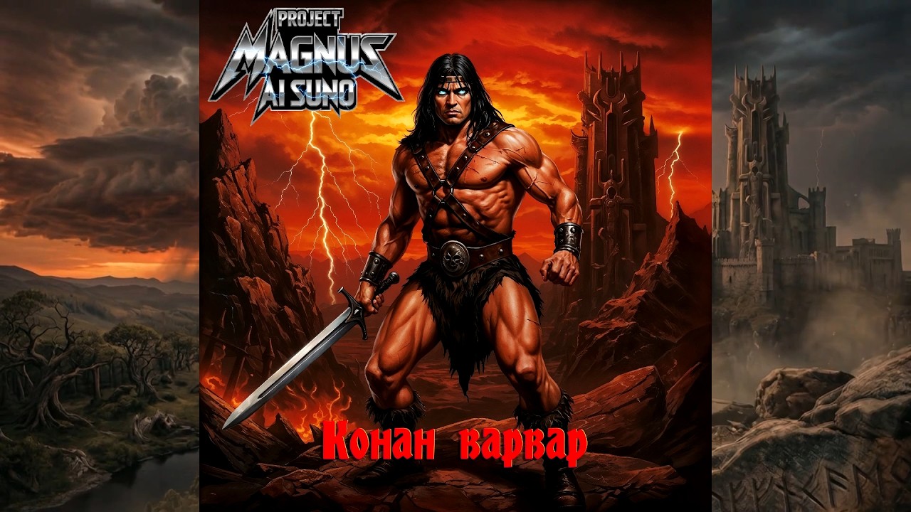 Project Magnus (AI) - Конан варвар. old school heavy metal