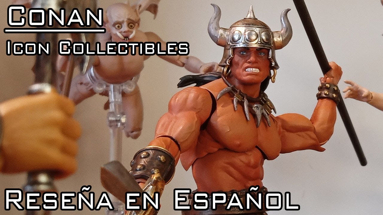 Reseña de Conan. Icon Collectibles, Frazetta Girls.