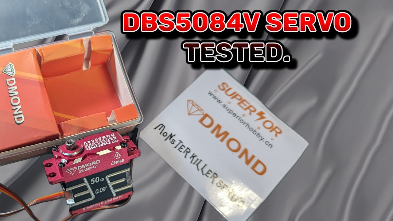 Протестирован сервопривод DMOND DBS5084V 50 кг