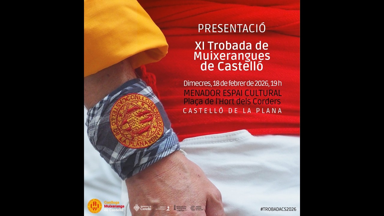 Presentació de la XI Trobada de Muixerangues de Castelló