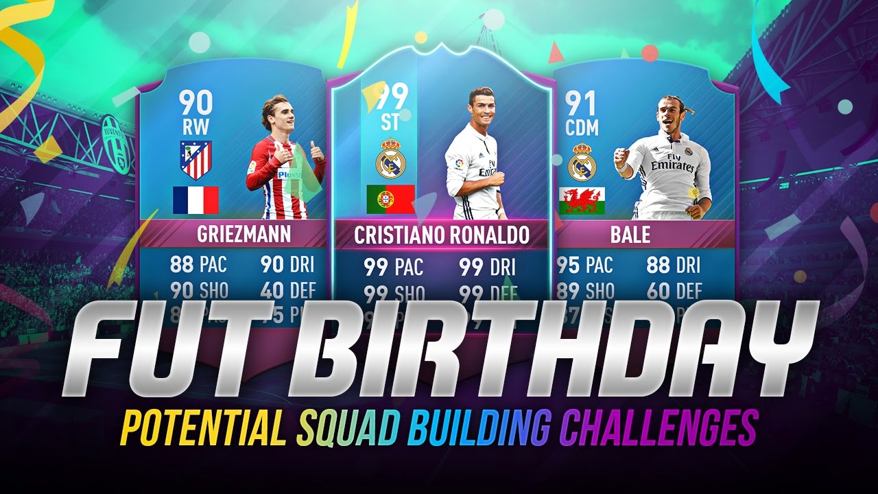 FIFA 17 NEW FUT 8TH BIRTHDAY SBCs & FREE PACKS!! NEW PLAYER POSITIONS! FUT BIRTHDAY HYPE!!! WE LIT!!