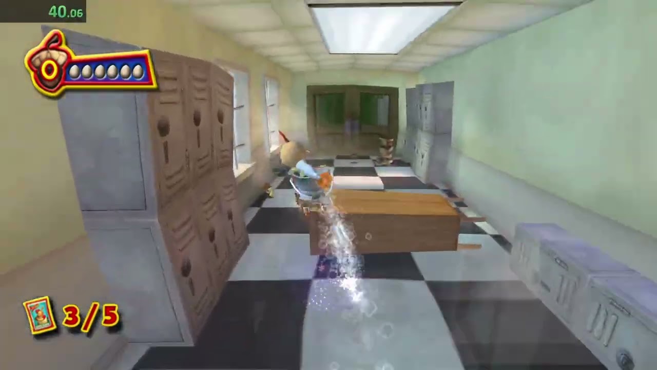 [WR] Chicken Little - Dodgeball Hall in 02:00.55