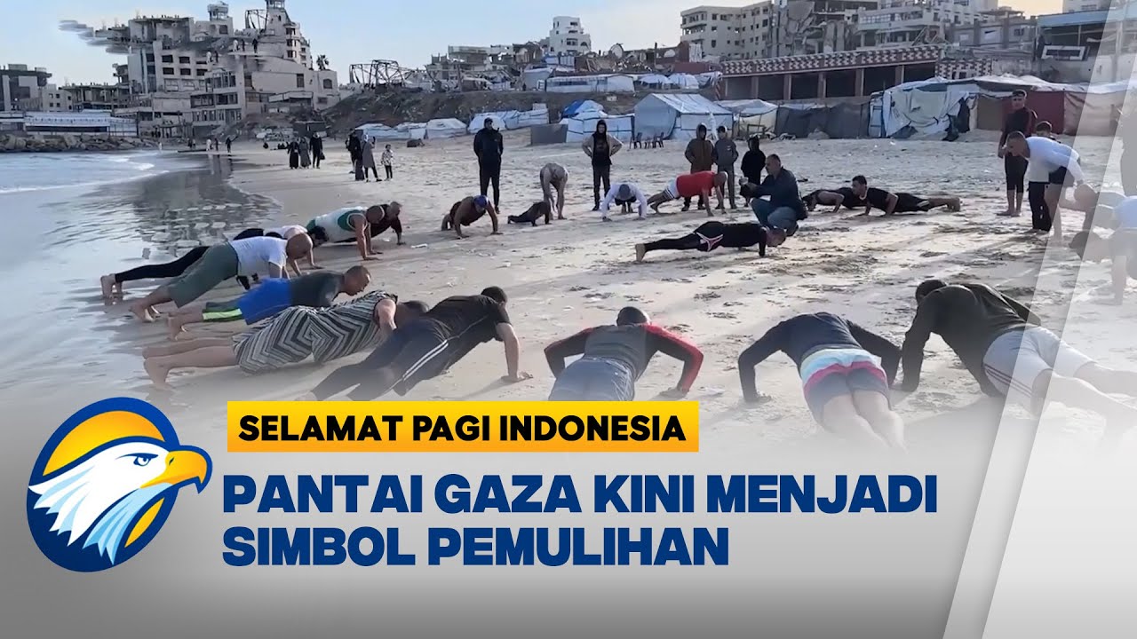 Ombak Gaza Kembali Menyambut Warga Setelah Dua Tahun Terhenti - [Selamat Pagi Indonesia]