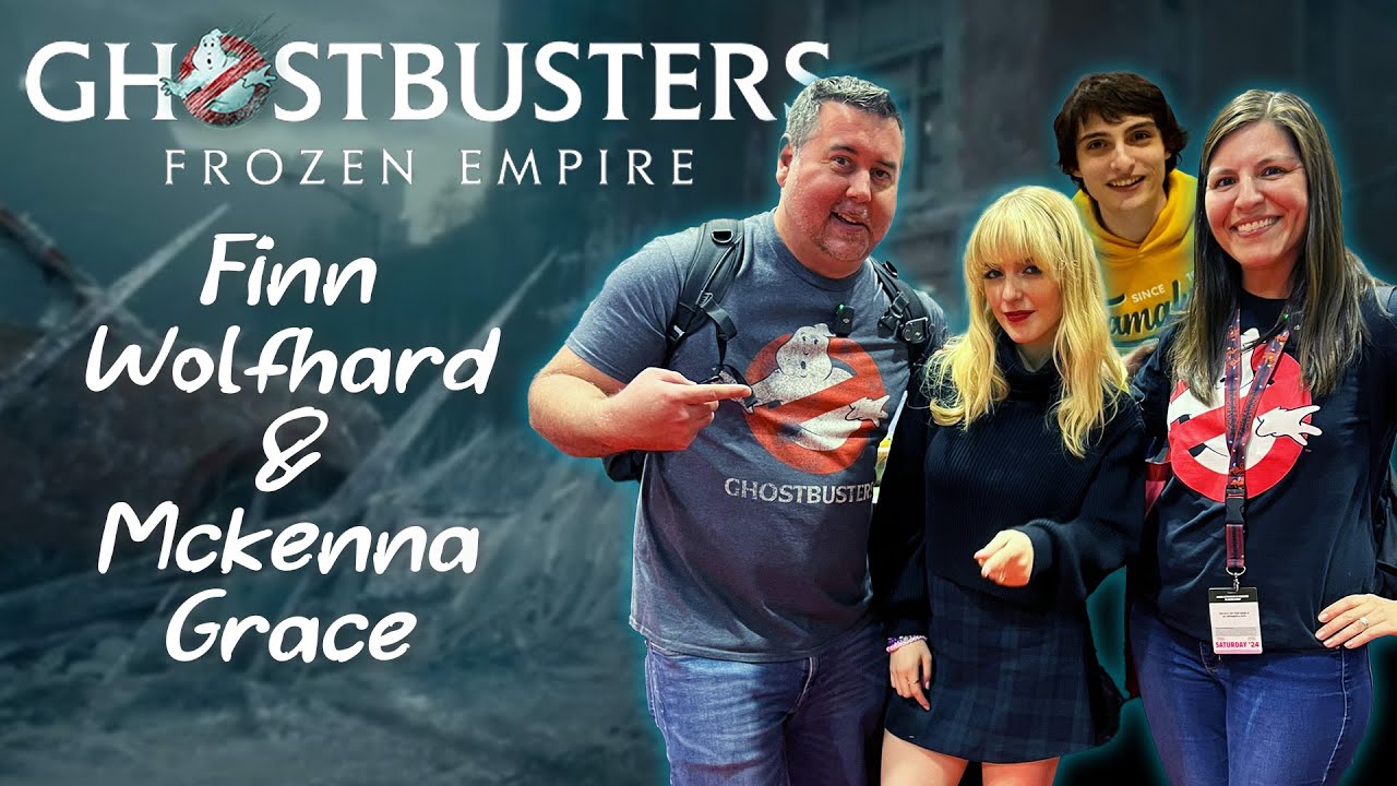 FINN WOLFHARD & MCKENNA GRACE Meet & Greet at MegaCon // Ghostbusters Frozen Empire
