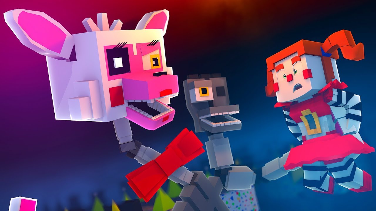 Mangle ATTACKS Circus Baby?! | Minecraft FNAF Roleplay