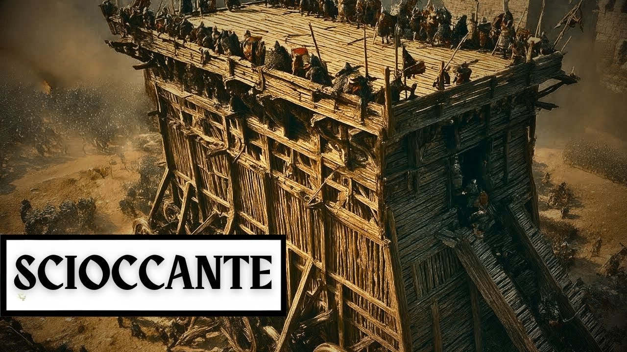 Quanto erano potenti le torri d'assedio romane? La tecnologia segreta dell'esercito