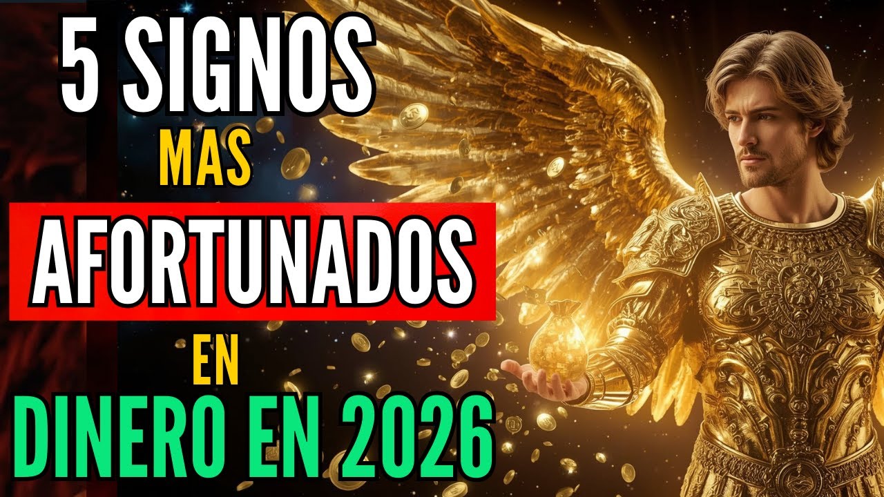 💰 Los SIGNOS más AFORTUNADOS en DINERO en 2026 😱✨ ¿Está el tuyo?