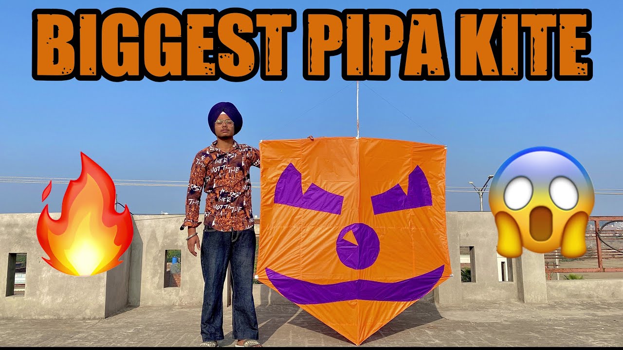 Biggest Pipa Kite Flying😱 | Brazilian kite Flying |#kiteflying #braziliankite #pipakite #pipacombate