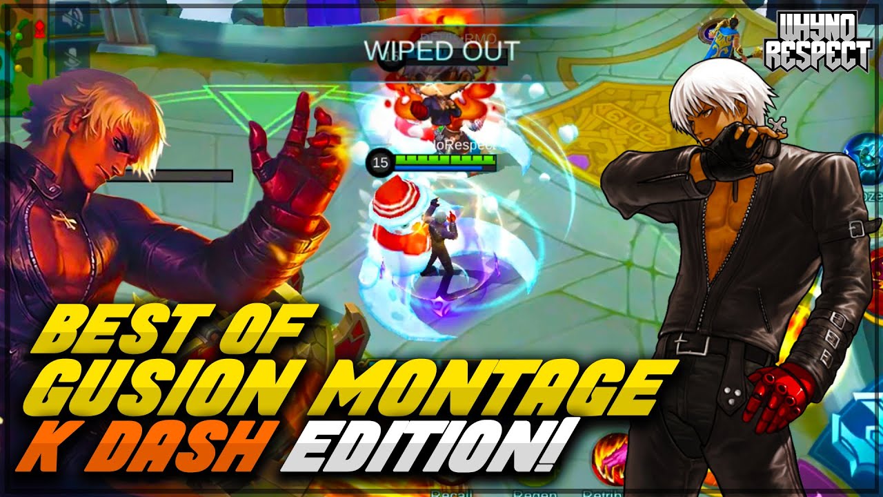 ULTIMATE K DASH GUSION MONTAGE! | BEST OF GUSION HIGHLIGHTS! | Gusion Savage Maniac | Mobile Legends