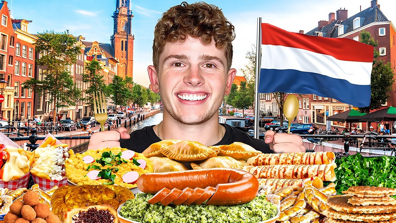 I Ate Authentic Dutch Food For The First Time!