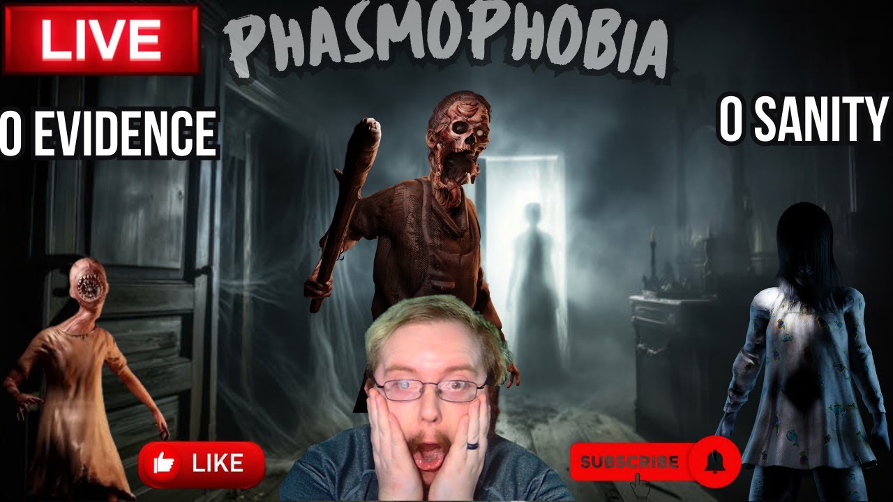 [EN] INSANITY Continues! NO EVIDENCE Spotted! [Phasmophobia]