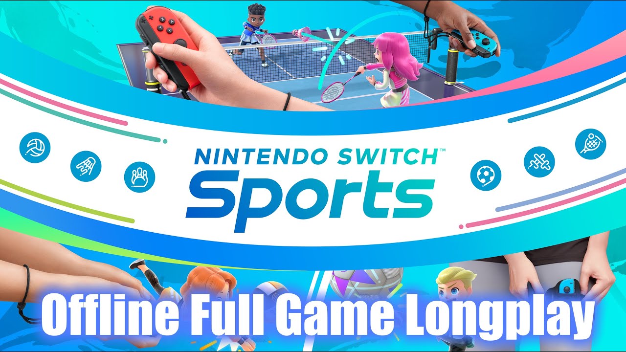 Nintendo Switch Sports Offline Mode Longplay (All Sports) (1.00 Version)